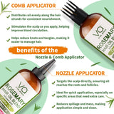 VITAL AFFAIR Blend Of Pure Rosemary Oil With Castor, Batana, Jojoba Oil - Infused With Biotin & Vitamin E-Blend of Effective Hair Oils for Hair Growth-Strengthening Treatment 6 Fl Oz