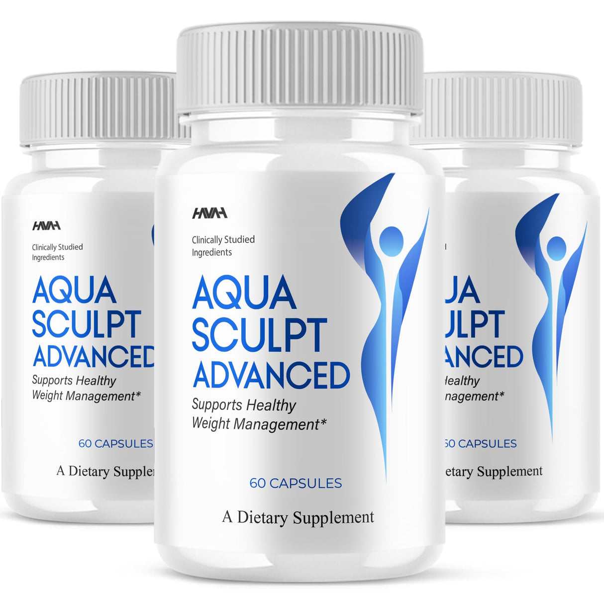 (3 Pack) Aqua Sculpt Advanced Formula, AquaSculpt Advanced Maximum Strength Health & Wellness Support Supplement Formula, AquaSculptAdvanced Premium Health Management Support Formula (180 Capsules)