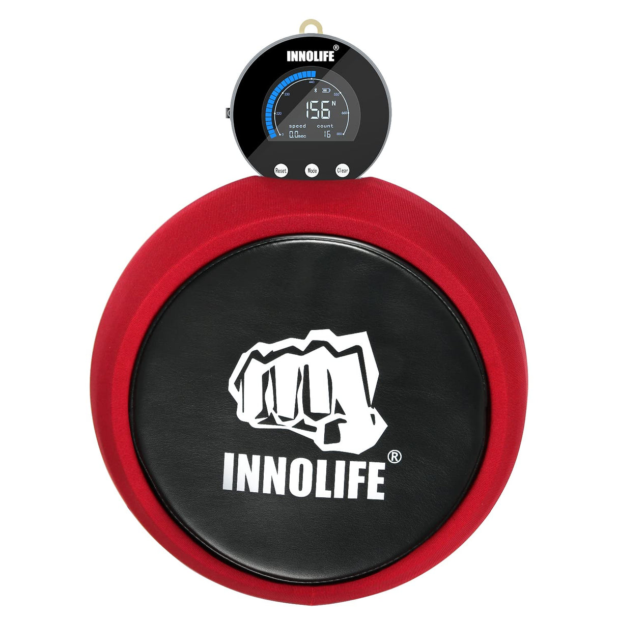 INNOLIFE Boxing Force Measurement Device,Professional Boxing Dynamometer with Punching Pad for Boxing Enthusiast-Force Withstand 1543 Lbs…