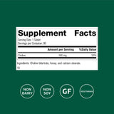 Standard Process Choline - Supports Healthy Fat Metabolism, Liver Health & Nervous System Function - Gluten-Free, Non-Dairy & Vegetarian -180 mg, 90 Tablets