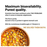 Healthy Gut Tributyrin-X | Most Bioavailable Butyrate Postbiotic for Gut Health & Leaky Gut Support | 99% Pure w/Zero Odor | 90 Softgels