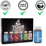 4 Your Wellness Ashwagandha Gummies Mixed Berry KSM-66, Lion's Mane, Vitamin-D, Non-GMO, Gluten-Free, Gelatin Free & Kosher (60 Count (Pack of 1))