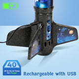 Rocket Launcher for Kids -200 Feet of Flight Altitude, Auto Electric Rocket Toys with Safe Parachute, Outdoor Summer Yard Toys Christmas Birthday Gifts for Boys & Girls Age 6 7 9 10 12 8-13 Years Old