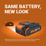 WORX 20V Battery PowerShare Lithium-ION 2.0 Ah 1 pc, WA3669