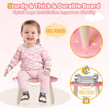 Kikidex Magnetic Drawing Board, Toddler Girl Toys for 1-3 Year Old, Doodle Board Pad Learning and Educational Toys for 1 2 3 Year Old Kids Birthday Gift (Soft Pink)