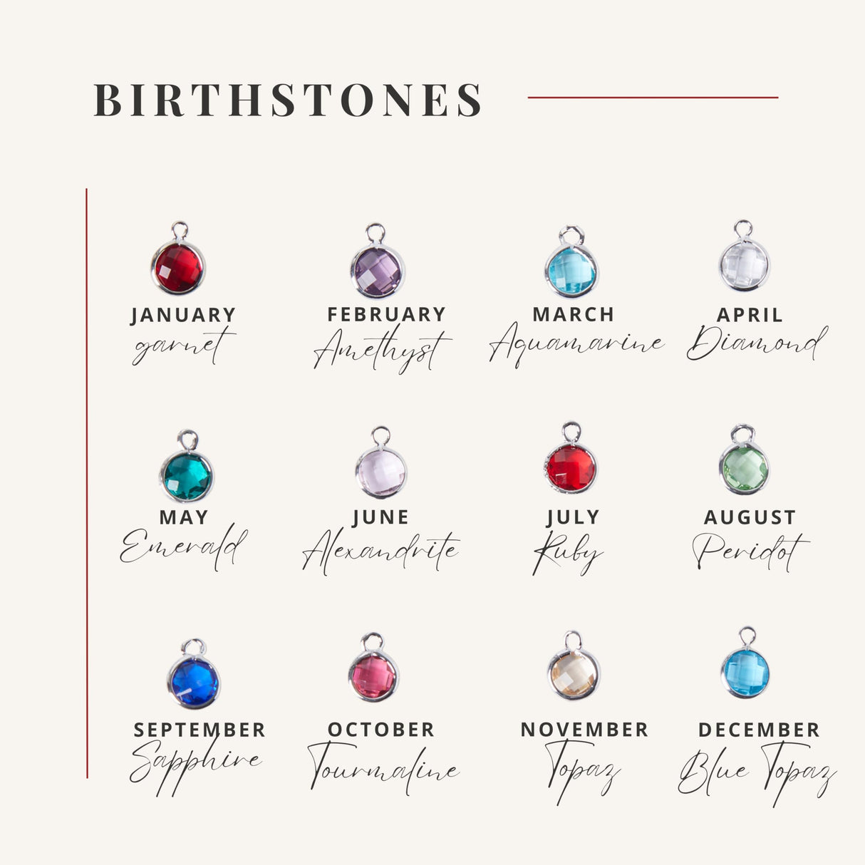 MignonandMignon Charm Bracelet for Women Gold Personalized | Build Your Own Bracelet with Interchangeable Charms | Birthstone Initial Zodiac Gift for Mom Grandma Mothers Day