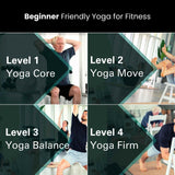 Yoga Vitality - Chair Yoga For Seniors, Older Adults, and Absolute Beginners | Made For Healthy Aging, Improved Mobility, Joint Health, Balance, Pain Relief, and Injury Prevention | 4 Levels
