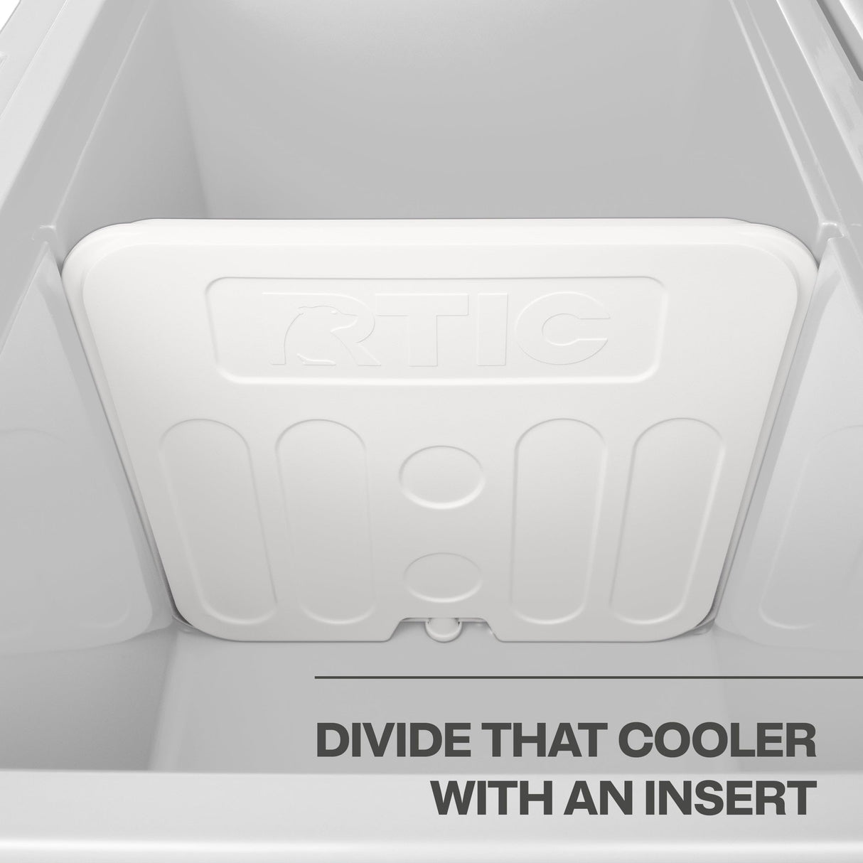 RTIC Cooler Divider for Hard Coolers, Cooler Accessories Perfect for Outdoors, Camping and Travel, Insert to Keep Contents Divided for Organization, 32 QT