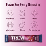 TREVI™ Sugar Free Electrolytes - Drink Mix Hydration Powder Packets - 28 Count - Grape