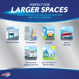 DampRid Hi-Capacity Moisture Absorber Bucket, Lavender Vanilla, 2 lb. 15.5 oz. & Moisture Detection Strip (2 Pack), Attracts & Traps Excess Moisture