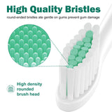 Replacement Toothbrush Heads for Philips Sonicare E-Series/Essence/Xtreme/Elite and Other Screw-on Models, 4 Pack, Dupont Bristles for Effective Cleaning