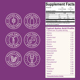 Live Conscious Collagen Peptides Powder - Hair, Skin, Nail, and Joint Support - Type I & III Collagen - Naturally-Sourced Hydrolyzed Protein - 16oz (2-Pack)