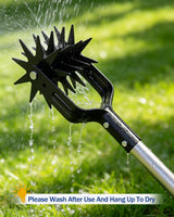 Joyhalo Rotary Cultivator Garden Tool Manual Hand Tiller