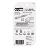 GUM Proxabrush Go-Betweens - Ultra Tight - Interdental Brushes - Soft Bristled Dental Picks for Plaque Removal Health - Safe for Braces & Dental Devices, 10ct (Pack of 6)