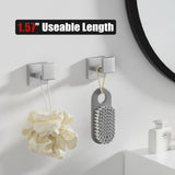 10-Pieces Brushed Nickel Bathroom Accessories Set, 23.6 Inch Bath Towel Bar Set, Stainless Steel Bathroom Hardware Set, Towel Racks for Bathroom Wall Mounted.