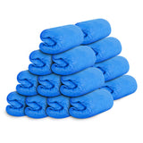 Hitituto Shoe Covers Disposable Non-slip for Indoors -200 Pieces (100 Pairs) Waterproof Premium CPE Booties Shoes Protectors Coverings, fits up to size 11 US Men and 13 US Women, Blue, Large