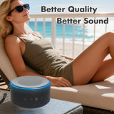 Gifts for Men Dad Him Husband Christmas - Bluetooth Speaker with Phone Stand - Anniversary Birthday Gift for Teen Boy Boyfriend Women, Mens Stocking Stuffers - Ideal for Home/Kitchens/Outdoor/Desk