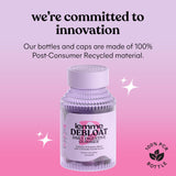 Lemme Debloat - Digestive & Gut Health Gummies with 2 Clinically Studied Probiotics & Prebiotic, Vegetarian, Gluten Free, Non GMO, BlackBerry Flavor (60 Count) (Pack of 2)