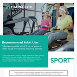 Mannatech Sport Supports Energy, Production & Recovery. During & After Workout Vitamins Formulated with Boron, Chromium & Natural Herbs 60 Capsules