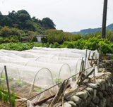 Garden Insect Netting Pest Barrier: 10'x25' Bug Netting for Garden Protection Mosquito Net Fine Mesh Cicada Tree Net Greenhouse Row Cover for Crops Plants Vegetables Flowers Fruits Silver