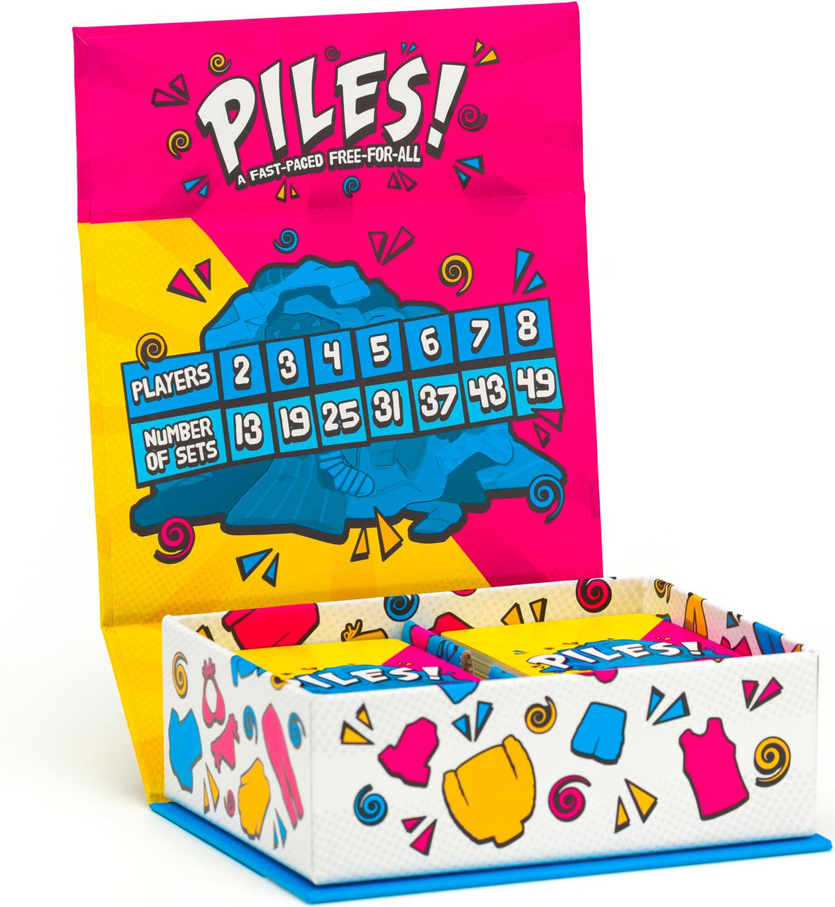 Piles – Card Games – for Kids 8 and Up – Family Game Night