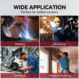ARCCAPTAIN Reversible Welding Caps, 8 Panel Protective Welding Cap, 10 oz Fireproof Cotton Comforts for Safety and Protection While Welding to Men Women, 7 1/4
