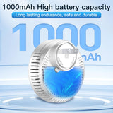HAKINAKU 4-in-1 Ring Plug in Smoke & Carbon Monoxide Detectors Combination Built-in 1000mAh Backup Battery Plug&Play&Audible 85dB Smoke CO Temp Humidity Senor for Home Hotel Travel (White, 2 Pack)