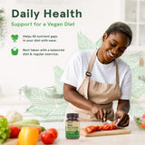 DEVA Tiny Tablets Vegan Multivitamin for Women & Men 2-Pack with Iron, Vitamin C, E, B Complex Vitamins, Zinc, 90 Tablets Each