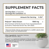 40+ MUSCLE BONE JOINT ADVANCED SUPPORT Prevents Muscle Loss and Supports Bone, Joint, and Immune Health – Powered by Clinically Proven Polycan Fermented Beta-Glucan (60 Capsules)