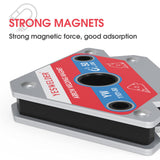 YESWELDER 50 LB Welding Magnet-4 Pieces of Magnetic Welding Holder 50 LBS Holding Power Welding Accessories