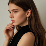 Gold Dangle Earrings 14K Gold Earrings for Women