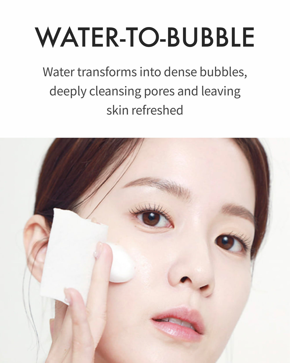 REJURAN® Moisture Bubble Cleansing Water, c-PDRN® - Facial Foaming Cleanser with PDRx, pH-Balanced and Hydrating, Micellar Water for Makeup Removal, Korean Skin Care (5.07 fl oz)