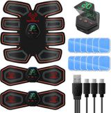 Tactical X Abs Stimulator Military Grade, Vital Flex Core Ab Stimulator Military Grade, MHD TENS - Ab Stimulator and for Easy Abs Muscle Stimulation and Muscle Activation, Ideal Home Gym Device,Unisex