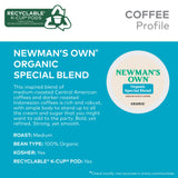 Newman's Own Organics Special Blend Keurig Single-Serve K-Cup Pods, Medium Roast Coffee, 96 Count