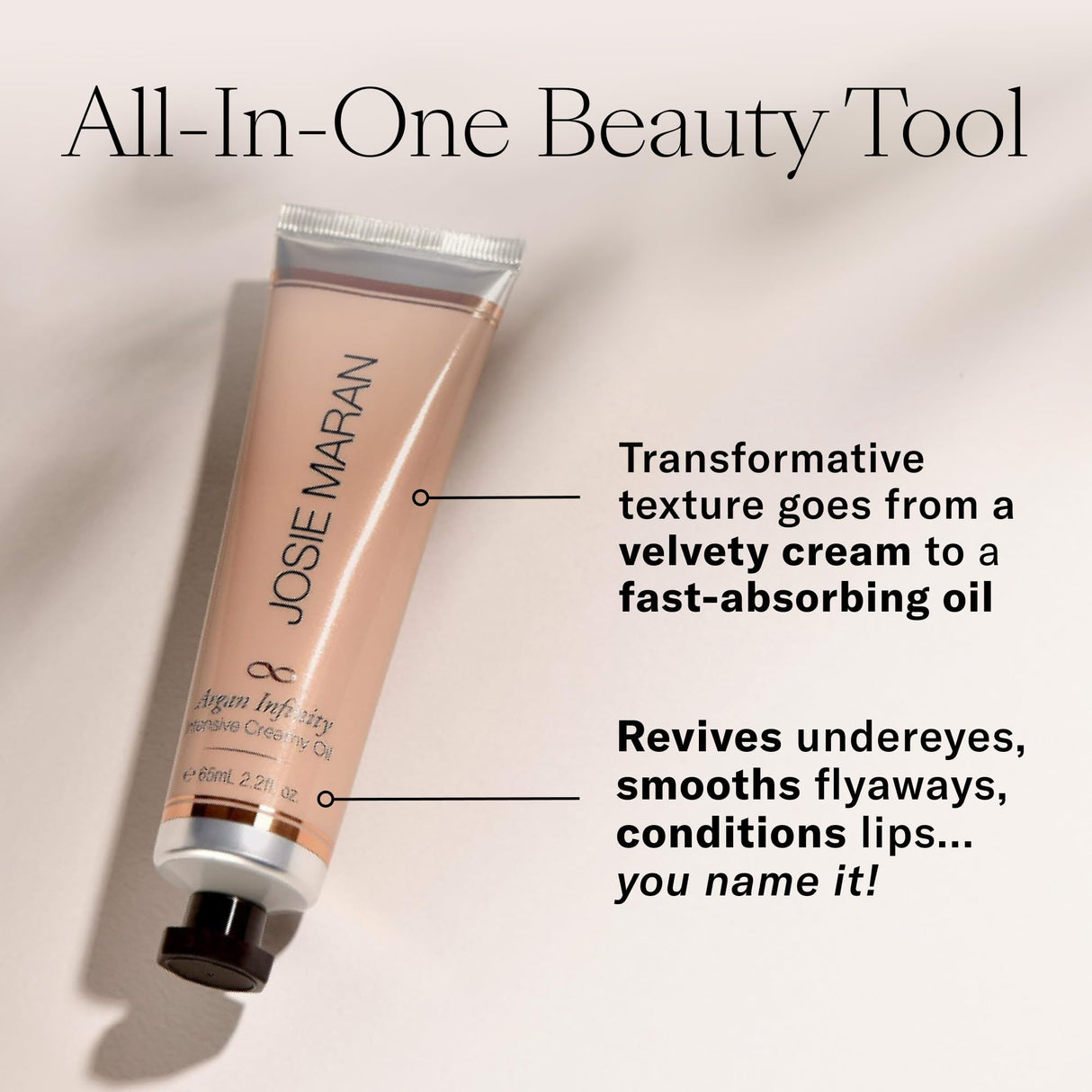 Josie Maran Whipped N' Ready to Glow Body Care Set - Includes Argan Intensive Creamy Oil, Face Cream & Body Butter - Nourishes, Hydrates & Firms Skin - Radiance-Boosting Gift Set (3 Count)