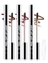 Erinde 3PCS Peel Off Lip Liner Stain, Long Lasting Tattoo Lip Liner with Tweezer, Matte Finish Peel Off Lip Stain, Waterproof Transfer Proof Lip Stain Peel Off, Non-Stick Cup Nude Lip Stain Lipliner