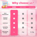 Super Yerba, Yerba Mate Instant Tea Powder –Raspberry Lemonade Flavor, Natural Energy & Focus Boost-30 Servings (1)