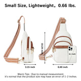 BOSTANTEN Sling Bag for Women Leather Crossbody Bags Fanny Pack for Travel