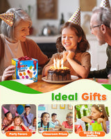 Fidget Toys Sensory Stone for Kids: 48 Pack Textured Worry Stones - Bulk Fidgets for Classroom Prizes Gooide Bag Stuffers - ADHD Tools for Autism Kids Calming - Gifts Christmas Stocking Stuffers