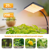 FECiDA 2026 Grow Lights with Upgraded Stand, Standing Grow Lights for Indoor Tall Plants, Bonsai Tree, 4/8/12/16/20 Hr Timer, 25 Watt Power Draw, NO Need Adapter, 24"-76" Height Adjustable