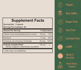 Akkermansia Probiotic for Healthy Weight | Naturally Increases GLP-1 | 60 Day Supply | Contains Bacillus Coagulans, Vitamins B2, D3 & Chromium | SIBO Friendly, Vegan & Gluten Free