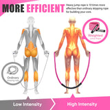 Jump Rope, Weighted Jump Rope for Women, 1.5LB Adult Skipping Rope for Fitness, Home Gym Workout Equipment, Heavy Exercise Jumpropes for Weight Loss, Shape body, Strength Training, Total Body Workout