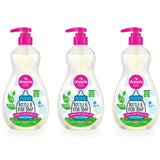 Dapple Baby Bottle Soap, Hypoallergenic Dish Soap for Baby Bottles, Powered by Plants, 1 Pump Included, Packaging May Vary, Fragrance Free, 16.9 Fl Oz (Pack of 3)