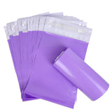 Disposable Sanitary Bags, 300 Pcs, Purple, Self-sealing, Odor-proof, Rectangular, Plastic, 10" x 6" Bags for Feminine Hygiene, Personal Waste, or Pet Waste