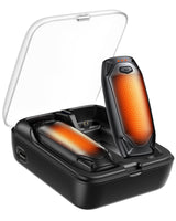 Kesguar Hand Warmers Rechargeable - 2 Pack 14000mAh AI Electric Hand Warmers with Charging Case, Magnetic 2 in 1 Pocket Handwarmers, Portable Heater Gifts for Women/Men/Christmas/Golf/Camping/Hunting