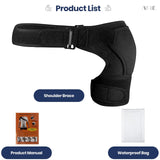 AIRE Shoulder Brace for Men and Women Recovery, Adjustable Shoulder Support for Rotator Cuff, AC Joint Pain Relief, Arm Sling for Injury, Perfect Fit Arm Compression Sleeve (One Size Regular)