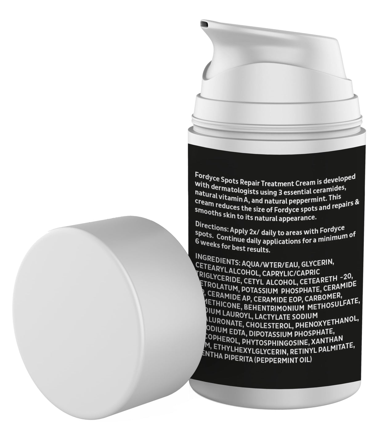 Fordyce Spots Removal Cream, 2% Retinyl Palmitate - for men and women, lips and intimate areas (1.7 ounce)