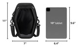 STEAMEDBUN Ita Coffin Purse with Insert Gothic Crossbody Bag for Halloween