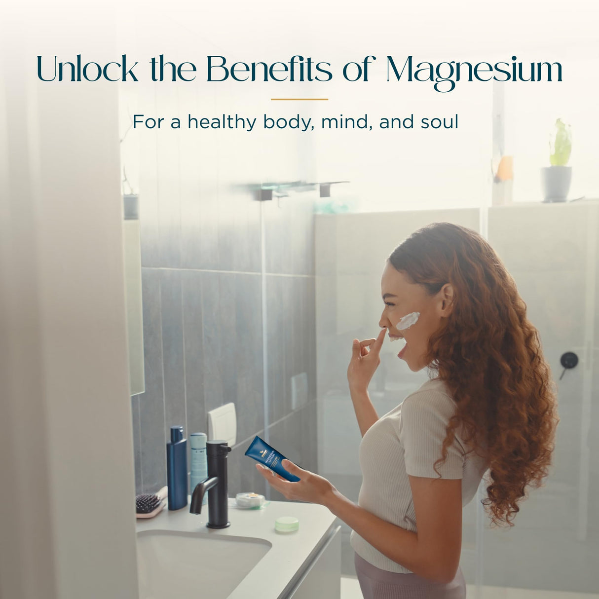 Abundant Natural Health MAG I.C. Magnesium Lotion Infused with Cucumber, Soothes and Relaxes Muscles, Effective and Quick Absorption, Fragrance-Free, 90mL