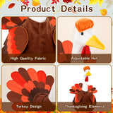 Thanksgiving Goose Outfit Turkey Goose Costume for Outdoor Garden Decor